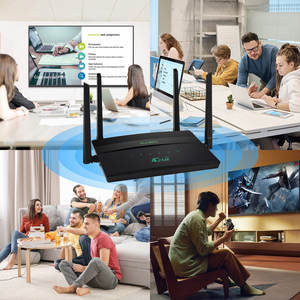 1200Mbps dual band KuWFi enterprise cat9 speed wireless modem 32 devices 4g wifi lte router for <strong>networking</strong> - Product Image 4