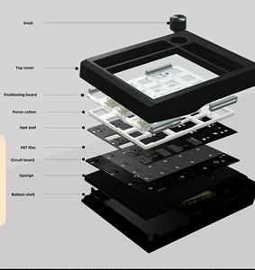 ZUOYA GMK26 QMK/VIA Gasket Number Pad Bluetooth 5.0/2.4ghz/Wired Hot Swappable Numpad <strong>Programmable</strong> for Win/Mac - Product Image 3