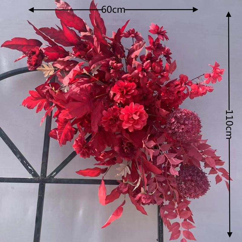 Chiyodan red hanging flower