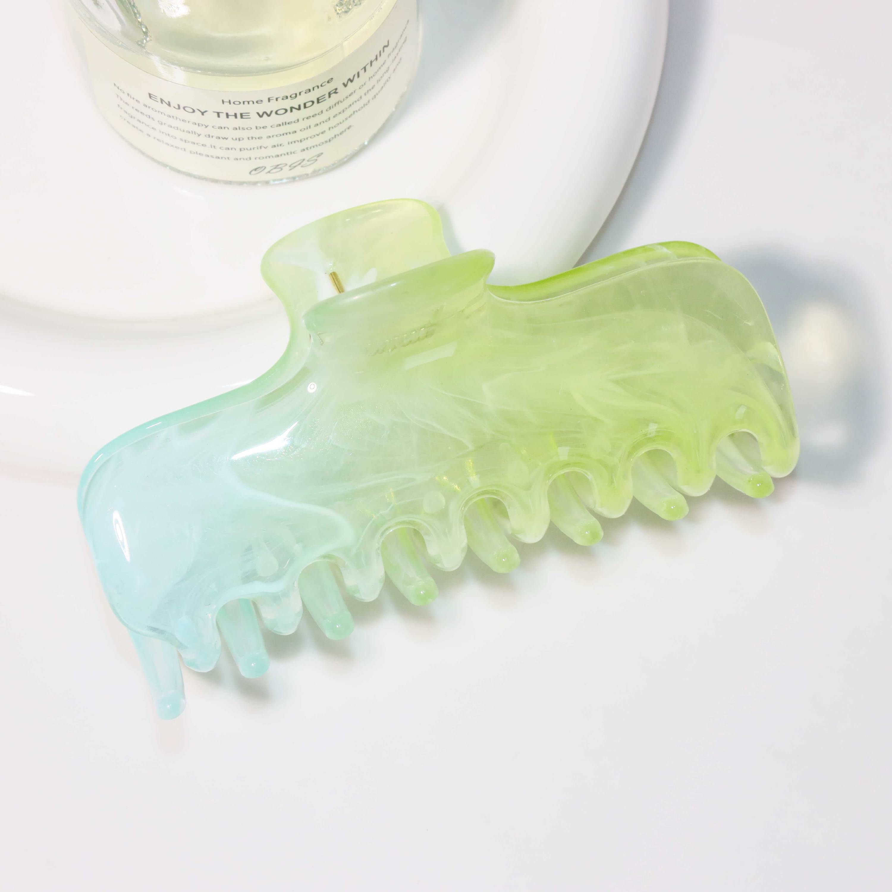 Lime Mint Ombre Swirl