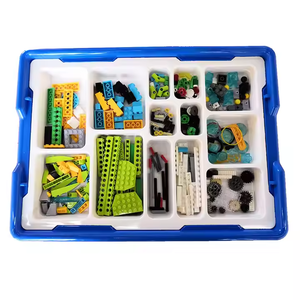 Bebricks Building STEM Series 45300 Kits de bloques de construcción de vapor Bloques de programación Ladrillos de juguete educativos para niños Estudio