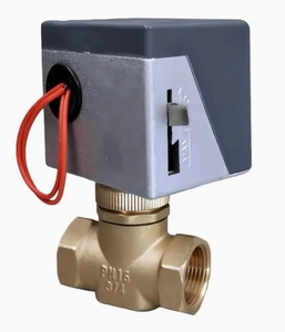 Электродвигатель с латунным шаровым клапаном - Product Image 2