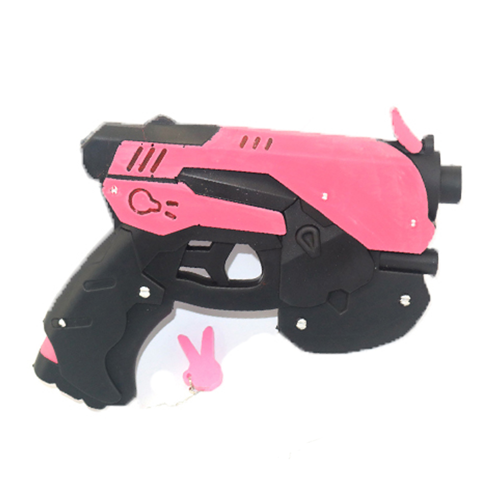 Pistola de juguete rosa