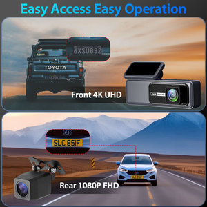 <span class=keywords><strong>2025</strong></span> Dash Máy Ảnh 4K + 1080P Phía Trước Và Phía Sau Được Xây Dựng-Trong Wifi GPS 3.18Inch IPS Màn Hình Dashcam Với Ứng Dụng Điều Khiển Tầm Nhìn Ban Đêm G Cảm Biến - Product Image 4