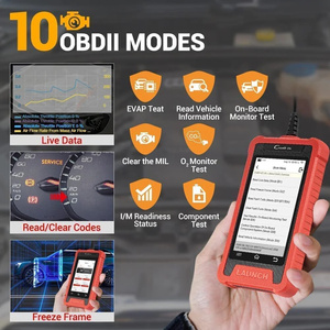 Otomatik VIN ile başlat Elite 200 OBD2 araç teşhis tarayıcı kod okuyucu, motor/ABS/SRS/şanzıman tarama aracı - Product Image 4