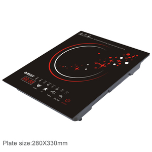 Nova Chegada Preço Razoável 2000W-2400W High-Power Touch Control Fogão de Indução Único Com 8 Funções de Culinária Inteligente