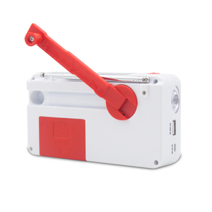 <strong>Wind</strong> <strong>up</strong> Solar Powered Emergency Radio with AM FM 1000mAh Power Bank <strong>LED</strong> Portable Radio/SOS - Product Image 5