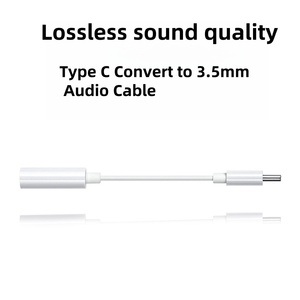 适用于IPh的最高质量通用c型至3.5毫米耳机电缆适配器C型usb-c公至3.5 Aux音频母插孔 - Product Image 3