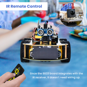 Keyes tudio 4WD BT Roboter auto für die <span class=keywords><strong>Arduino</strong></span>-Programmierung Learning Stem Toys Kit Robotic Educational <span class=keywords><strong>Car</strong></span> Kit