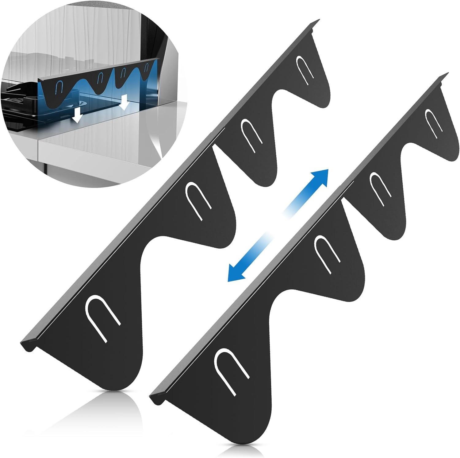 BStyle-หนึ่งชุด(4ชิ้น)-สีดำ