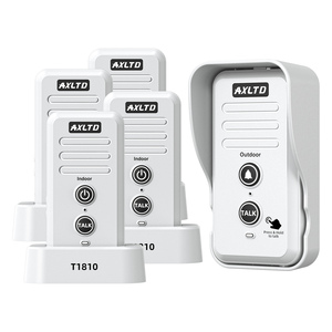Timbre inalámbrico multireceptor de largo alcance para timbre de intercomunicador inalámbrico de habitación a habitación en tiempo Real - Product Image 1