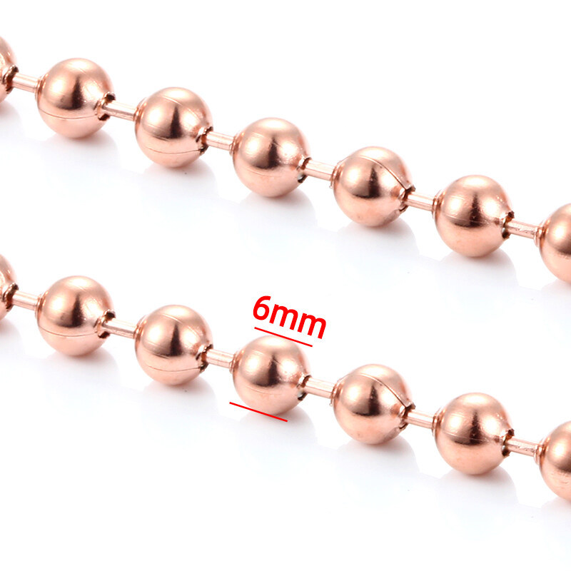 B093 oro rosa 6mm