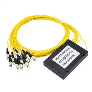 1x10 FC/UPC ABS Box Fiber Optical PLC Splitter with 2.0mm Fiber Length and 1.5m Cable for FTTH/FFTA <strong>Network</strong> - Product Image 3