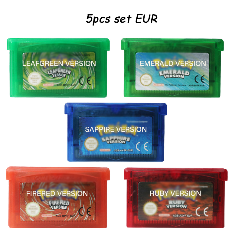 Ensemble de 5 pièces EUR cart