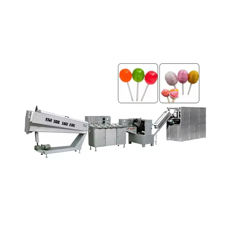 HTL-T400/800 Fully automatic center filling bubble gum ball lollipop production line