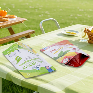 ถุงฟอยล์แบบตั้งขนาด5ออนซ์100กรัมถุงซิปสำหรับขนมขบเคี้ยวถั่วถุงบรรจุภัณฑ์ผลไม้แห้งพิมพ์ลายได้ตามต้องการ - Product Image 5