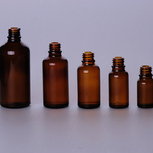 Chai Nhỏ Giọt Thủy Tinh Màu Hổ Phách Rỗng Tùy Chỉnh 5Ml 10Ml <span class=keywords><strong>15Ml</strong></span> 20Ml 30Ml 50Ml 100Ml - Product Image 1