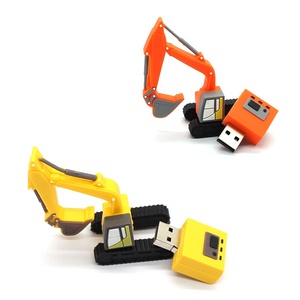 2D PVC USB 2.0 3.0定制橡胶USB定制形状USB闪存驱动器 - Product Image 2