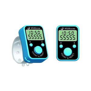 Contador de conteo digital ajustable, contador de dedos de mano, un botón, contador digital LED - Product Image 1