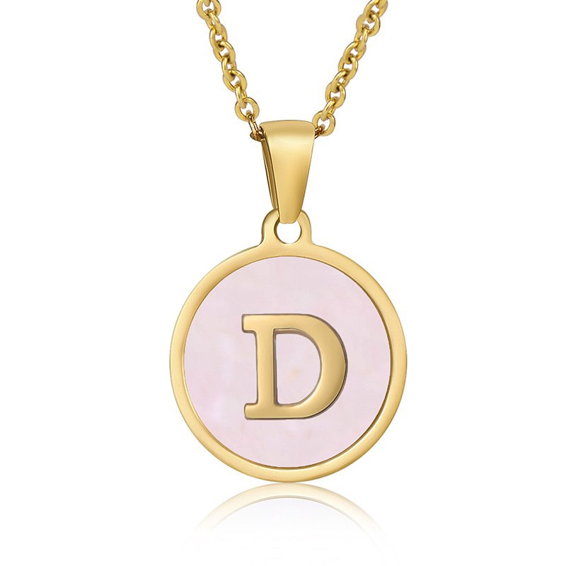 Gold d-with chain