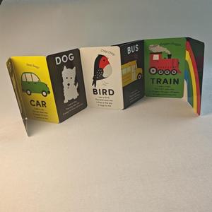 儿童定制出版印刷多折板书