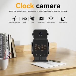 Factory Tuya Smart 4MP WiFi Pequeño con reloj PTZ Batería inalámbrica Camearas Wide Angel Pan Tilt Audio bidireccional Cámara de seguridad - Product Image 4