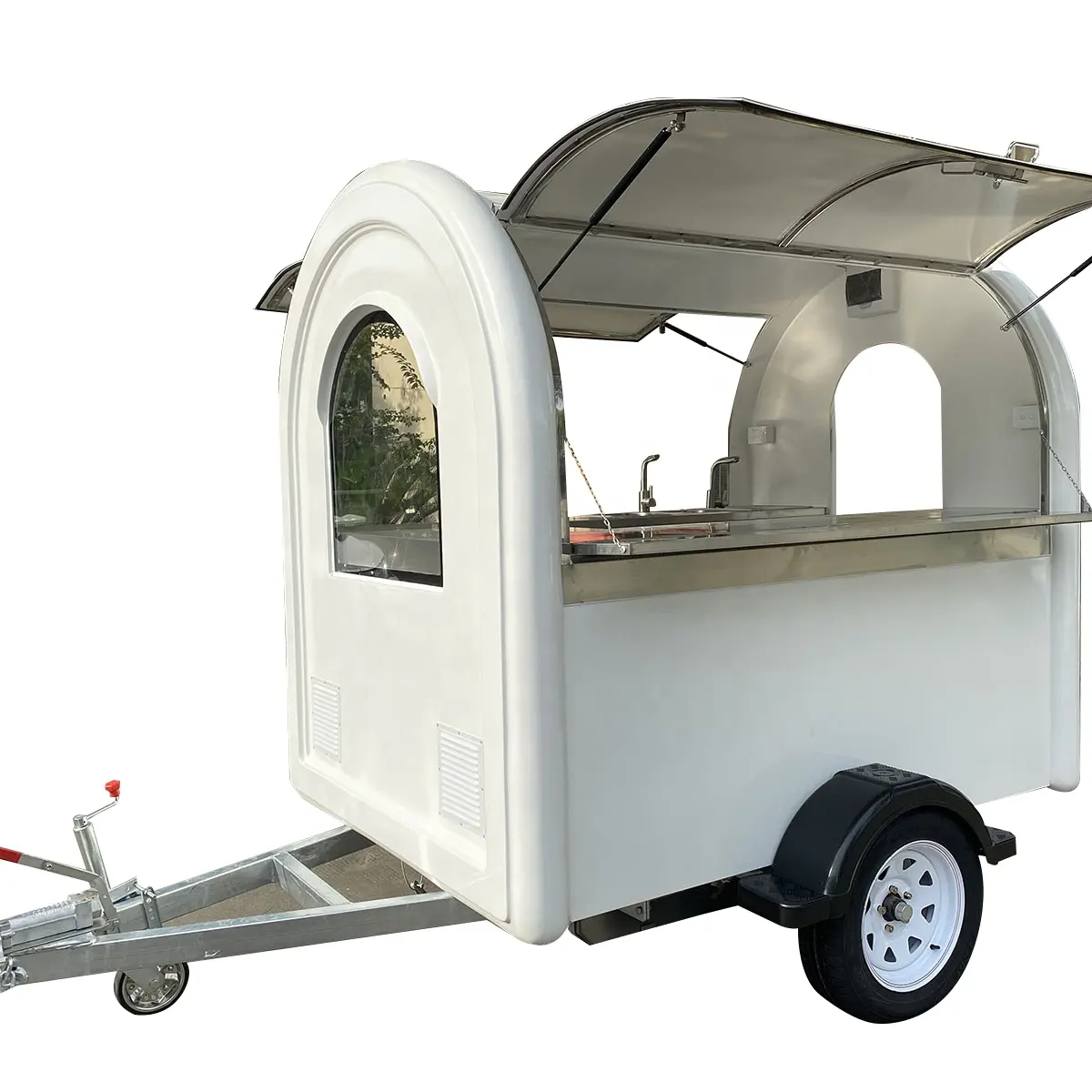 Oucci Chinese Concession Trailer Hot Bbq Food Mobile Carts And Food Truck Trailers Snack Food