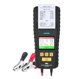 AUTOOL BT860 12 24V Car Battery Tester Truck Cranking Charging Test mit Printer Real Time Data Storage 3.2 zoll Color Screen - Product Image 1