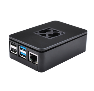 ต่ําสุด Raspberry PI 4 ระบายความร้อนกล่องศูนย์กรณีติดตั้งการออกแบบกล่องโลหะสําหรับ Raspberry PI 4
