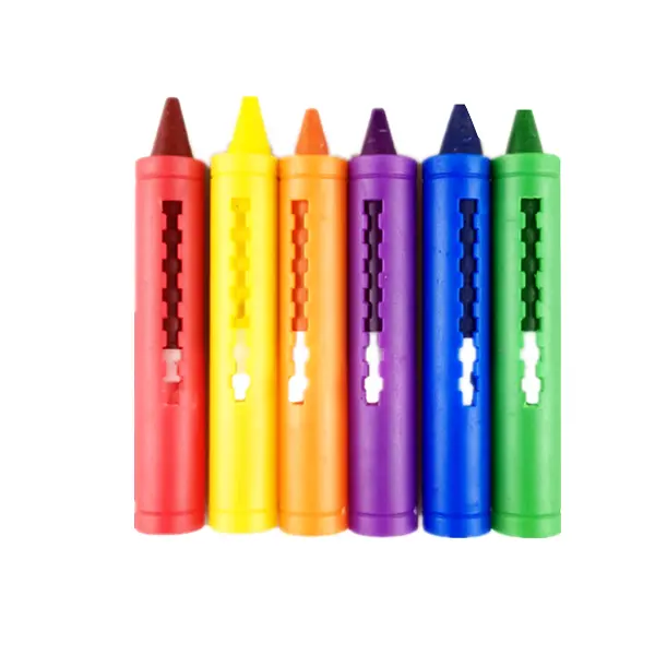 Mini al por mayor personalizar seco borrar crayones con logotipo personalizado