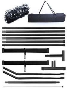 Kolay kurulum taşınabilir Pickleball Net seti ile tekerlekler 6.7m açık spor Net sistemi ile çerçeve ve su geçirmez PVC taşıma kapağı - Product Image 2