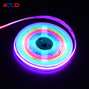 RGBIC Dreamcolor Flex COB полоса tira de luces, программируемый DC12, 630 чипы 24 В, 11 Вт, цифровая светодиодная лента RGB - Product Image 2