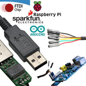 Circuiti integrati FTDI 5v cavo seriale seriale da usb 2.0 a uart ttl con programmazione a filo aperto convertitore ft232rl a arduino