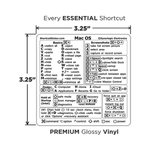 Microsoft Word and Excel для клавиатуры Windows быстрая ссылка на наклейку - Product Image 2
