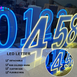 LEDA 2025おしゃれな絶妙なLEDレターボードサインデコレーション背景除草パーティー用 - Product Image 2