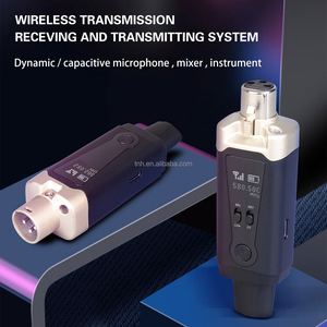 TNH wa-ma15 UHF kablosuz mikrofon sistemi verici ve alıcı kablolu mikrofonlar kablosuz mikrofon XLR kablosuz verici alıcı - Product Image 2