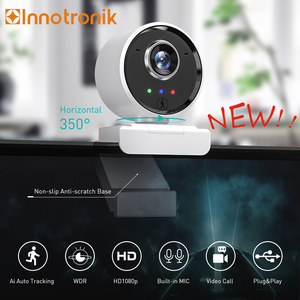 Innotronik-cámara Web serie 1080 de seguimiento humano, autoenfoque, compatible con varios Software de videoreunión con Control remoto - Product Image 4