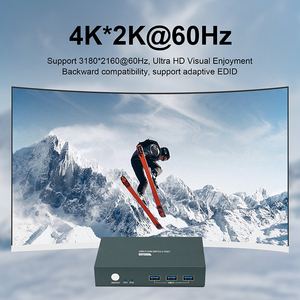 Hoomc 2 en 1 4K para conmutador KVM HDMI con conmutador de Puerto USB y DP de 60Hz conmutador de teclado de ratón de 2 monitores en Stock - Product Image 2