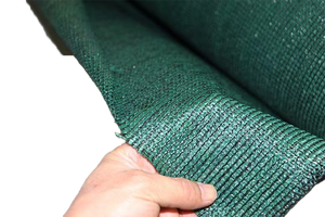 HDPE Polyethylen Dunkelgrünes Sonnenschutz netz 50%-90% UV-beständiges, verstärktes, landwirtschaft liches Sonnenschutz segel und Netz für den Außenbereich