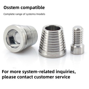 CADCAM MUA dentale Multi unità Tibase protesi temporanea con supporto manuale compatibile Nobel ostem attrezzature per terapia accessori - Product Image 5