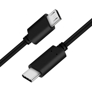 รองรับการชาร์จอย่างรวดเร็วและข้อมูล USB Type C ไปยัง USB Micro B port สาย2.0 1M - Product Image 1