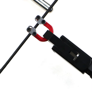Compound Bow Aluminum D <strong>Loop</strong> <strong>Release</strong> Bow <strong>String</strong> Nock D <strong>Loop</strong> D Ring U Nock Bowstring Safety <strong>Release</strong> Metal Buckle - Product Image 2