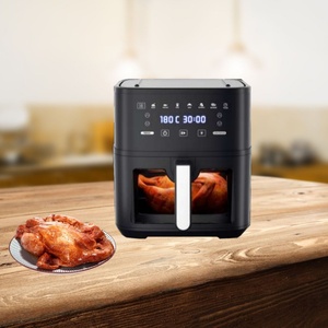 Big Capacity 8L <strong>Digital</strong> Control Smart Home Use Adjustable <strong>Temperature</strong> with Observation Window Air Fryer - Product Image 5