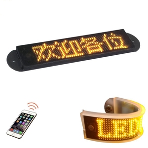 APP Programmier bares Mini-LED-Modul-Anzeige schild Android Ios Control LED-Bildschirm teile für Hut, Taschen, Kleidung, Schuhe - Product Image 3