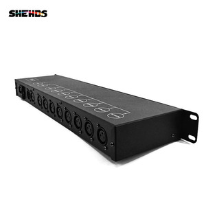 Сценический световой контроллер DMX512 разветвитель светового сигнала разветвитель 8 Way DMX распределитель для сценического оборудования - Product Image 4