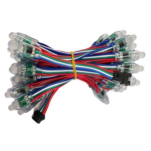 GS8208 <strong>Pixel</strong> <strong>Led</strong> if Damaged 1pc <strong>Led</strong> Don't Effect All <strong>Led</strong> Working 12mm Round <strong>Node</strong> Smart RGB DC12V Programmable and Auto Both OK - Product Image 5