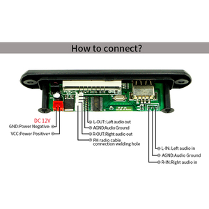 USB çalar SD radyo kartı PCB PCBA modülü MP3 dekoder kartı - Product Image 2
