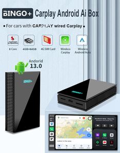 Android 13 Qualcomm 6225 4GB 64GB không dây Carplay streaming ai hộp 4 gam Sim Thẻ BT <span class=keywords><strong>Youtube</strong></span> Netflix Bingo + Android hộp - Product Image 4