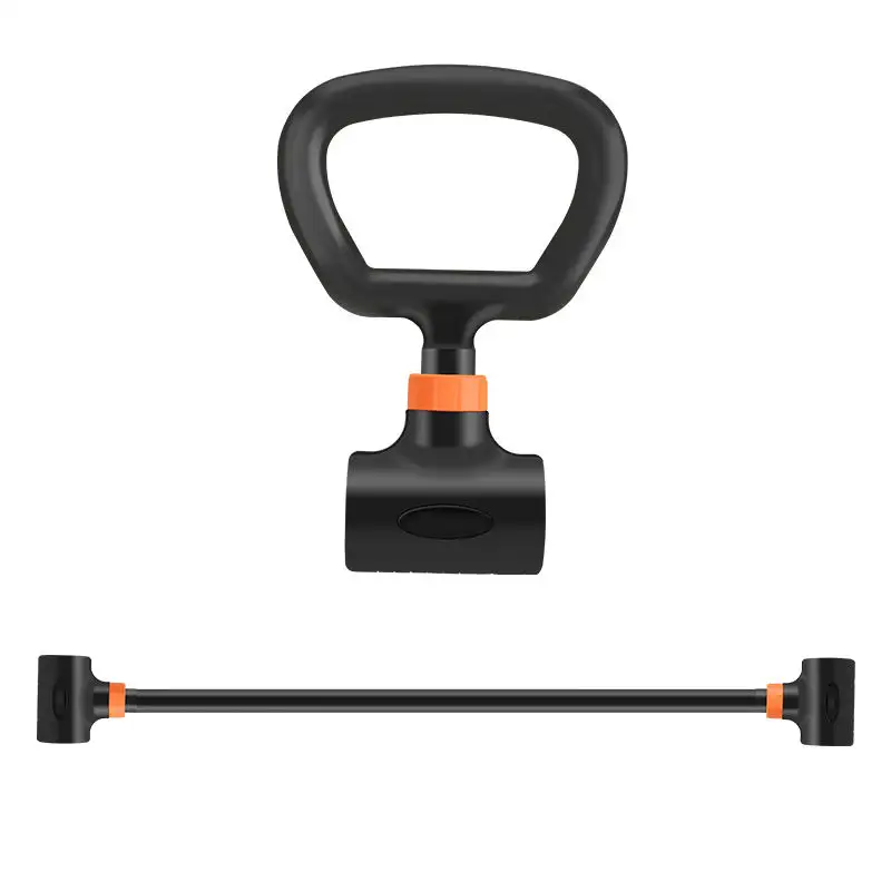 Convertisseur d'haltérophilie transformateur d'haltères réglable Kettlebell Grip Barbell pivotant haltère Clip