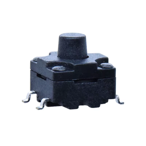 Su geçirmez 8x8xH dokunsal anahtarı ile kapak 4 Pin IP68 SMT 8*8 Push Button SMD Tact anahtarı ile bahar 8x8 - Product Image 1